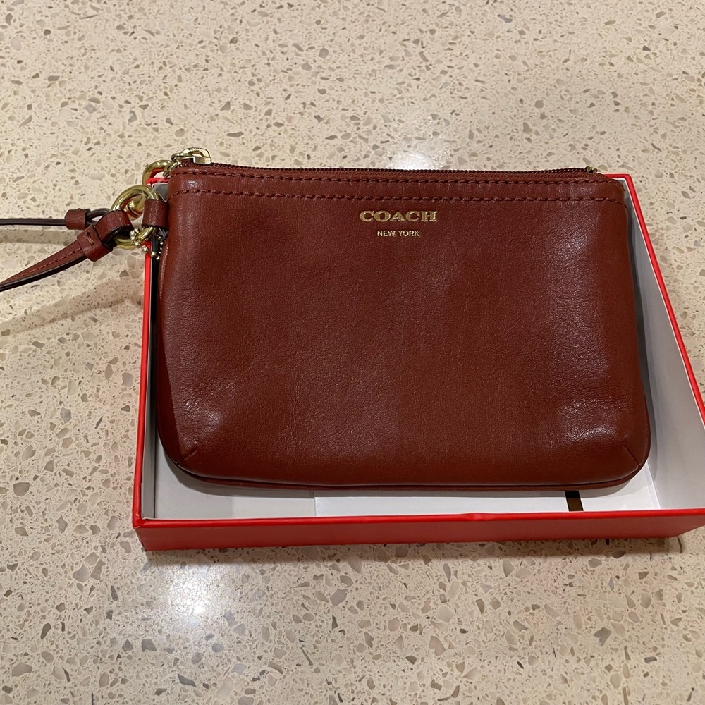 New in box Coach Wristlet
